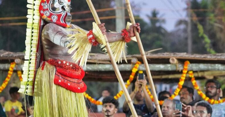 Parades - Tribesman in Traditional Clothing in Ceremony