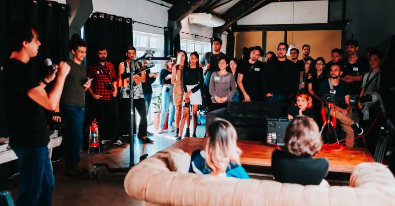 Events - Group of People Standing Inside Room