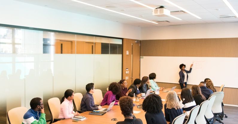 Conferences - People Having Meeting Inside Conference Room